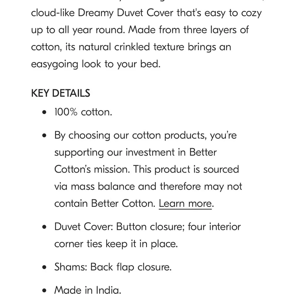 West Elm Dreamy Cotton Gauze King Shams (2) | White